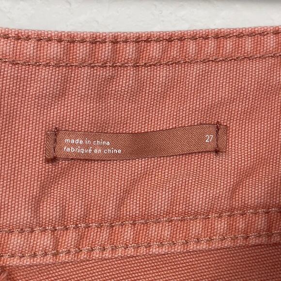 Anthropologie Pilcro Relaxed Pleated Shorts Coral Size 27 Summer Casual - Picture 6 of 15
